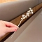 Imitation Pearl Hair Sticks, Hair Accessories for Women Girls, with Alloy Findings, Flower, White, 167mm
