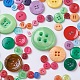 Resin Sewing Buttons For Costume Design BUTT-WH0004-01-2