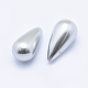 Perla de concha electrochapada medio perla perforada BSHE-G006-01A-2