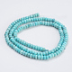 Chapelets de perles en turquoise synthétique G-P355-18-2