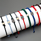 Dicosmétique 10 pièces perles de tressage de dreadlocks en alliage de style tibétain OHAR-DC0001-06B-4