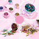 Copos de purpurina para decoración de uñas MRMJ-Q046-011-M-6