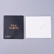 Ensembles de cartes de voeux enveloppe et joyeux noël DIY-I029-03E-4