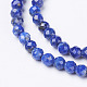 Chapelets de perles en lapis-lazuli naturel G-D165-A-3mm-3