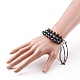 Ensembles de bracelets de perles tressés avec cordon de nylon réglable BJEW-JB05827-13