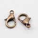 Zinc Alloy Lobster Claw Clasps E106-M-2