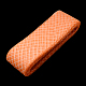 メッシュリボン  プラスチックネットスレッドコード  ダークオレンジ  4.5cm  25ヤード/バンドルに関する PNT-R007-4.5cm-09-1