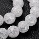 Chapelets de perles en quartz craquelé synthétique X-GBA092-10MM-2