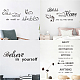 SUPERDANT 1 Sheet Bless This Home Quotes Wall Stickers Vinyl Wall Decor Stickers DIY Saying Wall Art Decal Sticker Home Decoration for Living Room DIY-WH0200-003-6
