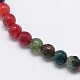 Chapelet de perles rondes en agate naturelle G-L084-6mm-08-2