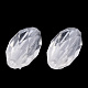 Abalorios de acrílico transparentes MACR-S296-38-2