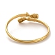 Золотые браслеты-манжеты из нержавеющей стали 304 для женщин BJEW-C050-01C-G-3