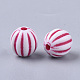Acryliques de style artisanal perles ondulées MACR-S299-016-2
