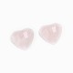 Cabochons de quartz rose naturel G-F680-H03-B-2