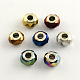 Glass European Beads GPDL-Q007-M2-1