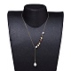 Collane con pendente a perla singola NJEW-JN02710-6