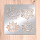 Stampini per stampi in acciaio inossidabile DIY-WH0279-016-3