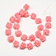 Synthetic Coral Beads Strands CORA-L007-A-11-2