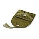 Bolsas con cremallera de tela bordada ABAG-O002A-04-4