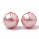 Perles ondulées en plastique écologiques MACR-S287-8mm-06-2