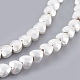 Electroplated Non-magnetic Synthetic Hematite Bead Strand G-E498-10B-02-2