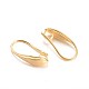 Brass Earring Hooks KK-L134-05G-1
