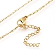 Brass Cubic Zirconia Pendant Necklaces & Stud Earrings Jeweley Sets SJEW-L154-13G-5