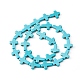 Filo di perline turchesi sintetici TURQ-YW0001-01B-1