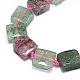 Chapelets de perles aux fraises en quartz naturel G-F725-18-3