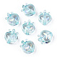 Placage uv perles acryliques irisées arc-en-ciel transparentes OACR-T027-01-C-3