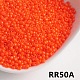 Непрозрачный 11/0 стеклянный бисер&nbsp;SEED-I013-2mm-RR50A-1