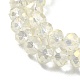 8x5~6.5 mm colore ab placcato placca perle di vetro fili per la produzione di gioielli X-EGLA-D020-8x5mm-70-4