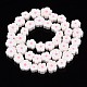 Chapelets de perle en pâte polymère manuel X-CLAY-N011-48A-15-2