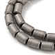 Electroplated Synthetic Non-magnetic Hematite Beads Strands G-Z032-I02-10B-3