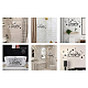 PVC Quotes Wall Sticker DIY-WH0200-086-5