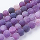 Natural Weathered Agate Beads Strands G-G589-10mm-06-1