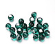 Faceted Round Glass Cabochons GGLA-L008B-M-3