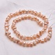 Grade A Natural Cultured Freshwater Pearl Beads Strands SPDA001Y-2-3