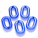 Imitación jelly acrílico anillos de enlace X-OACR-S036-006A-F02-3