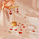 Superfindings 96 шт. 24 стиля подвески из сплава с эмалью ко Дню Святого Валентина ENAM-FH0001-65-5