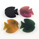 Fish Natural Agate Beads G-R275-112-1