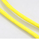 Cordons fil de nylon tressé rond de fabrication de noeuds chinois de macrame rattail X-NWIR-O001-A-14-2