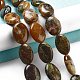 Brins de perles de pierre de richesse naturelle G-P528-M11-01-2
