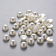 Cabochons demi-ronds plastique abs imitation perle MRMJ-Q092-6mm-D03-1