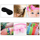 Benecreat 33 Meter 15 mm breit falten über Gummiband rosa Faltgummis Stretch für Haargummis Stirnbänder Kleidungsstück Nähen OCOR-BC0012-10B-7