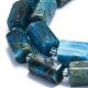 Brins de perles d'apatite bleue naturelle G-K245-I07-01-3