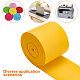 DIYクラフト用品不織布刺繍針フェルト  オレンジ  140x3mm  約6m /ロール DIY-WH0156-92H-6