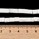 天然石ハウライトビーズ連売り  2穴  長方形  5.5~6x5x2.5mm  穴：0.9mm  約69~70個/連  15.12~15.2インチ（38.4~38.6cm） G-F762-A12-01-5