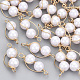 Colgantes de perlas de imitación de plástico abs KK-N235-021-1