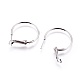 Brass Hoop Earrings EJEW-P160-03P-NF-2